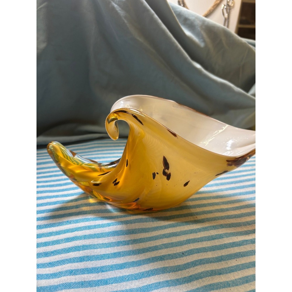 Vintage Hand-blown Art Glass